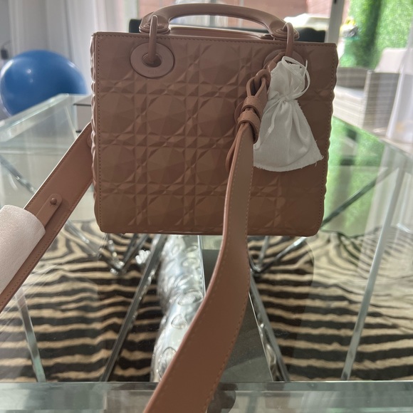 Lady Dior ABC Dior small bag rose - Picture 2 of 7